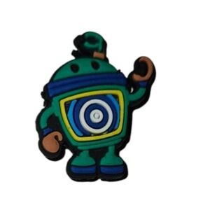 4/$8 Colorful Space Robot Crocs Shoe Charm
